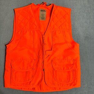 Master Sportsman Hunting Vest Orange Youth Sz Large